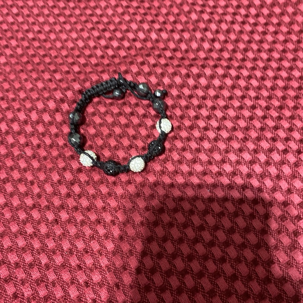 black tie bracelet